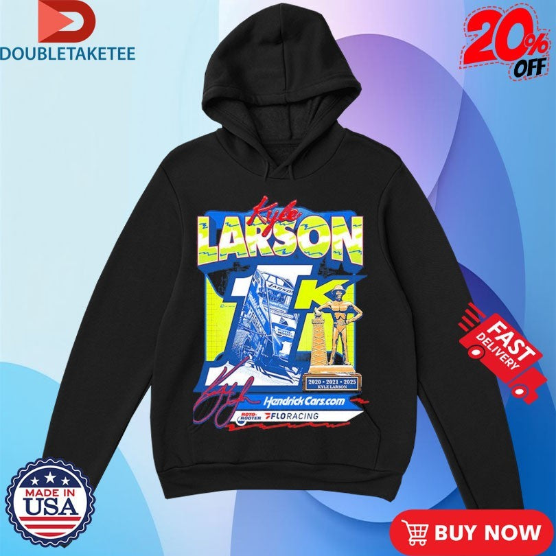 Official Kyle Larson 40th Annual Chili Bowl Nationals Tulsa Oklahoma 2026 Shirts