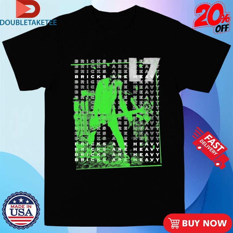 Official L7 Bricks Are Heavy Guitar Repeat Shirts