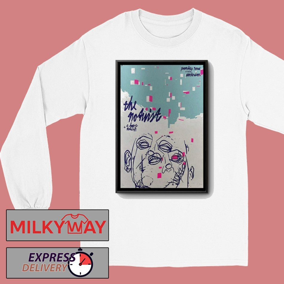 LIMITED Poster The Notwist Paradiso Amsterdam Apr 21 2026 Signed shirt