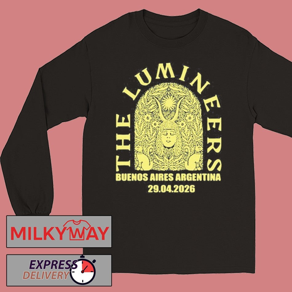 LIMITED The Lumineers Buenos Aires Apr 29 2026 Shirt