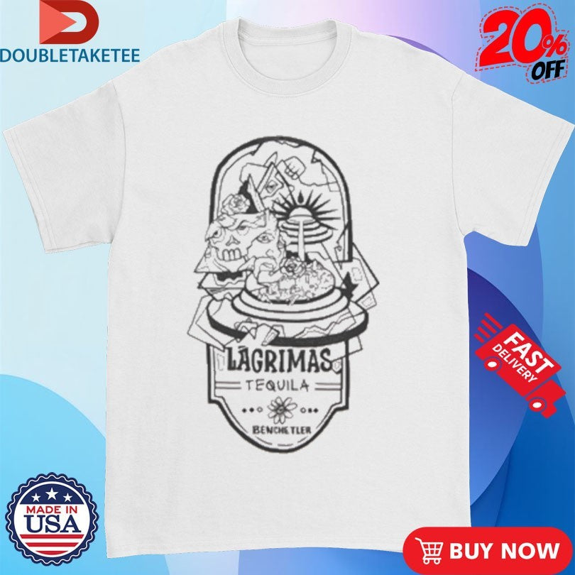 Official Lagrimas x Benchetler B&amp;W Label Shirts