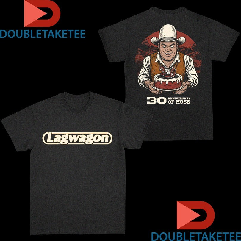 Official Lagwagon 30 Years Anniversary Of Hoss Shirts