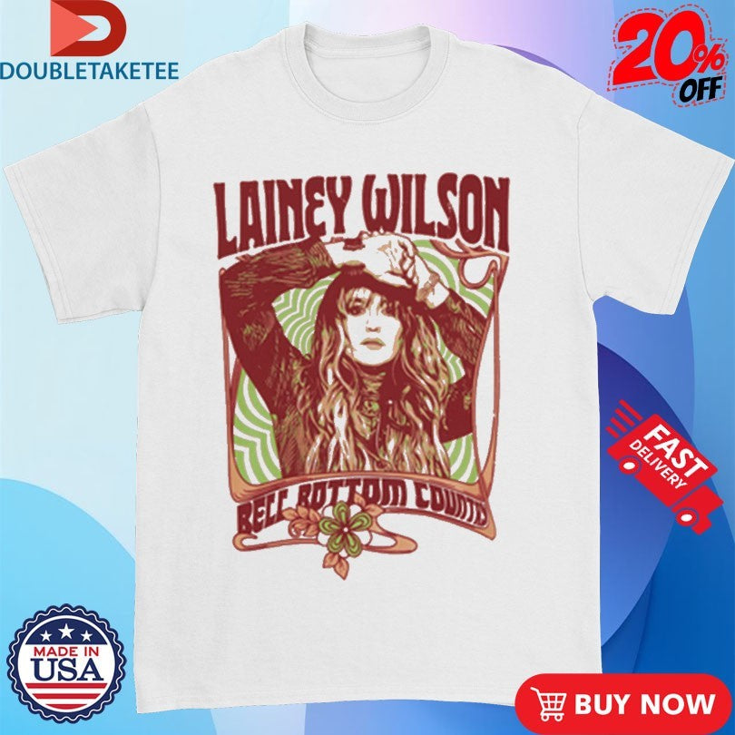 Official Lainey Wilson Bell Bottom Country Peach Shirts