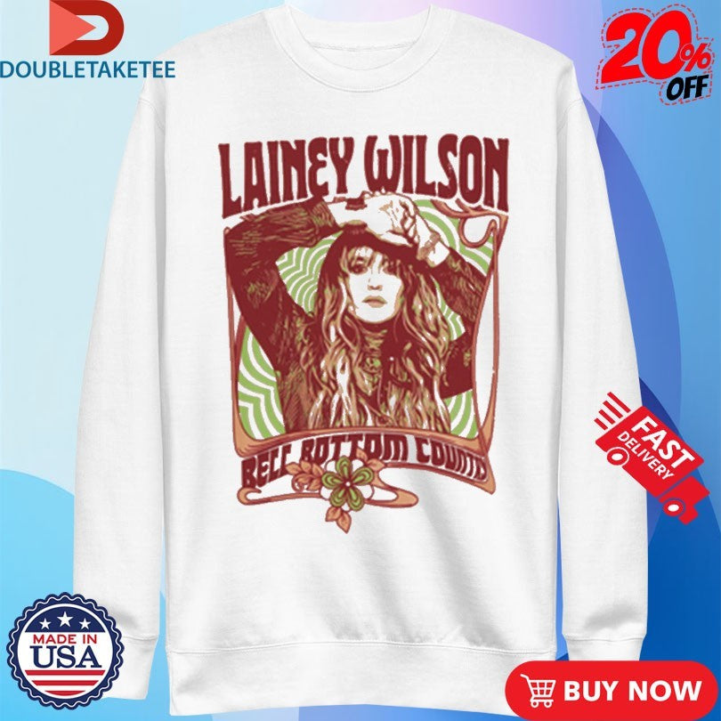 Official Lainey Wilson Bell Bottom Country Peach Shirts