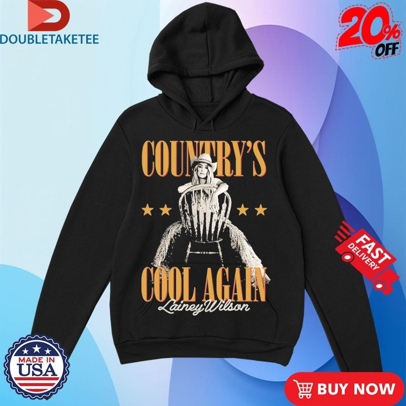 Official Lainey Wilson Country’s Cool Again Cowgirl Shirts