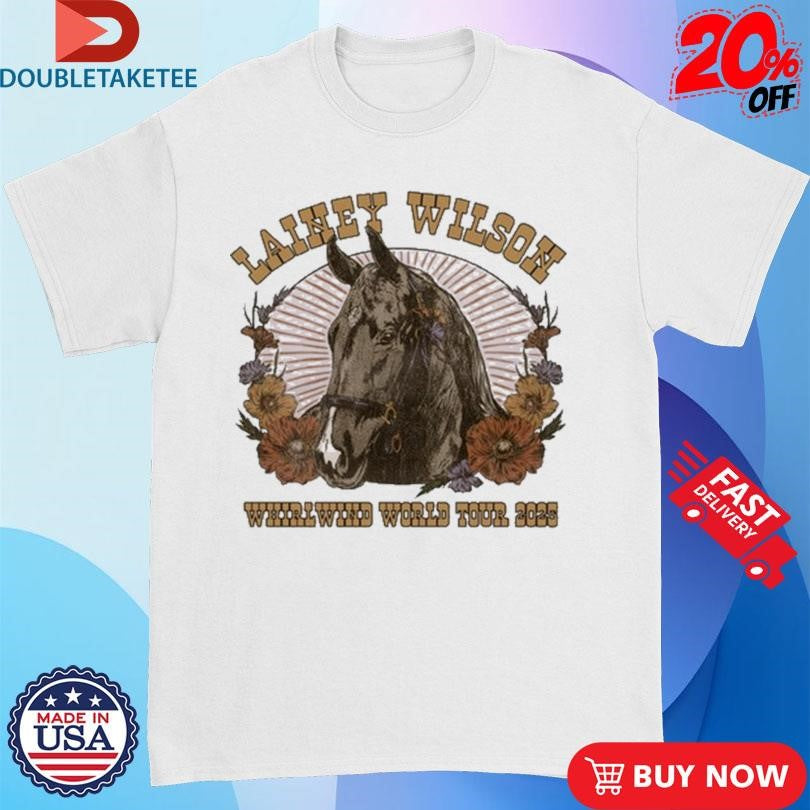 Official Lainey Wilson Whirlwind World Tour 2025 Shirts