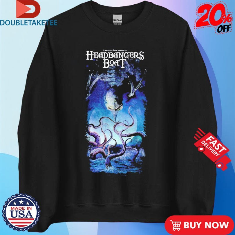 Official Lamb Of God Headbangers Boat Shirts