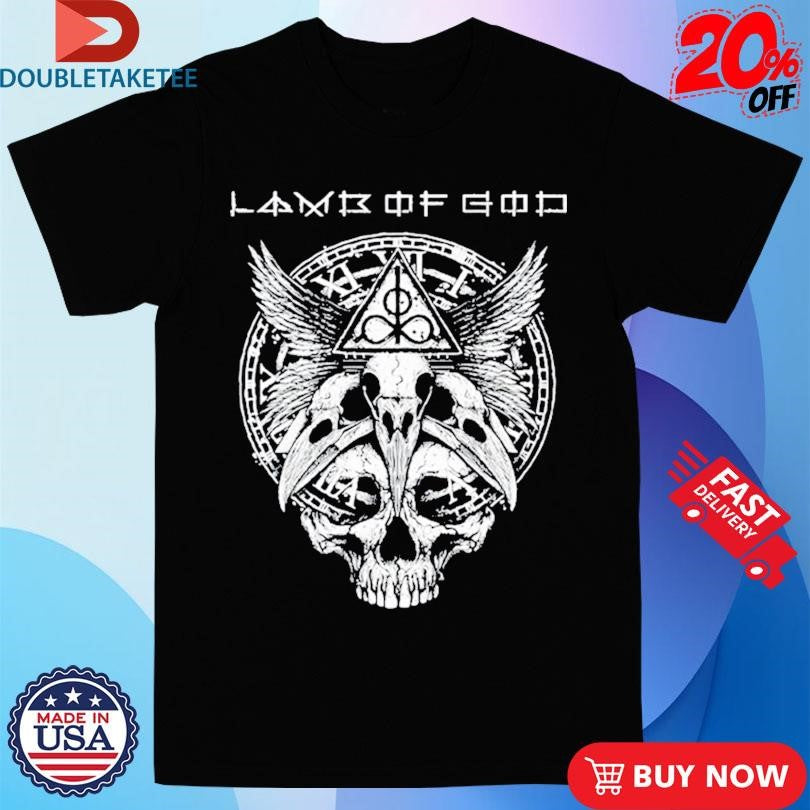 Official Lamb Of God Time Skull Shirts