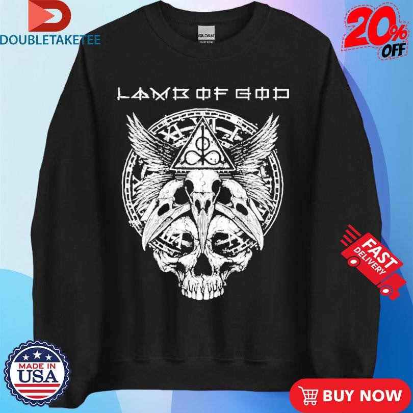 Official Lamb Of God Time Skull Shirts