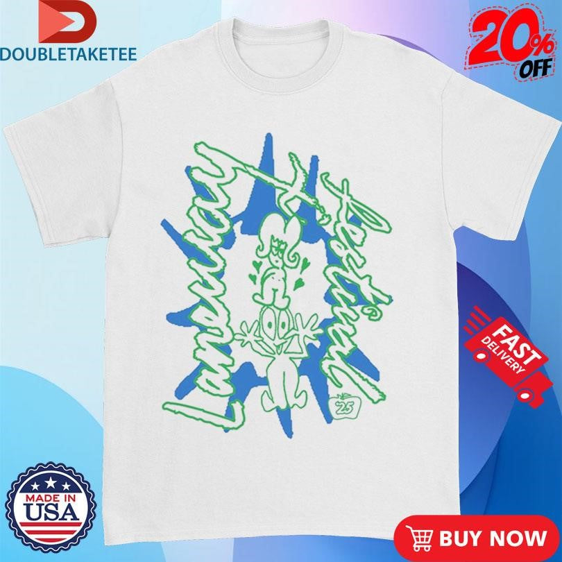 Official Laneway Festival Lineup 2025 Shirts