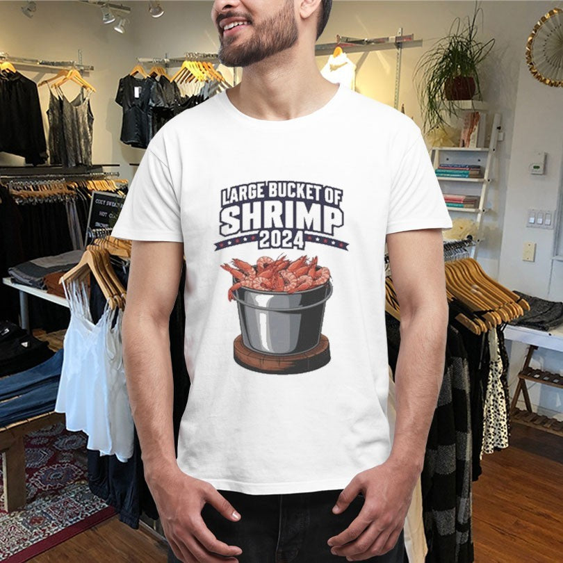 Official Large Bucket Of Shrimp Shirts