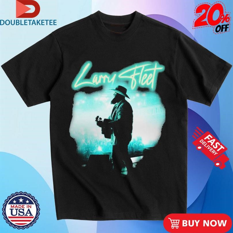Official Larry Fleet Hard Work Holy Water North American Tour 2025 Shirts