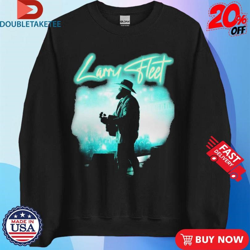 Official Larry Fleet Hard Work Holy Water North American Tour 2025 Shirts