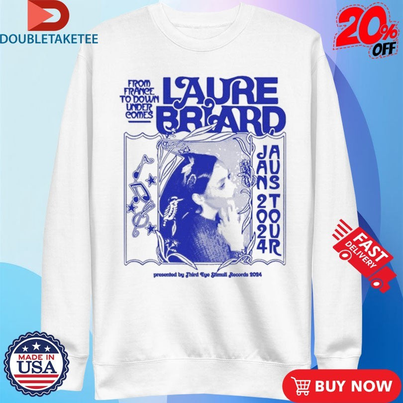 Laure Briard From France To Down Under Comes Aus Tour 2024 Shirts