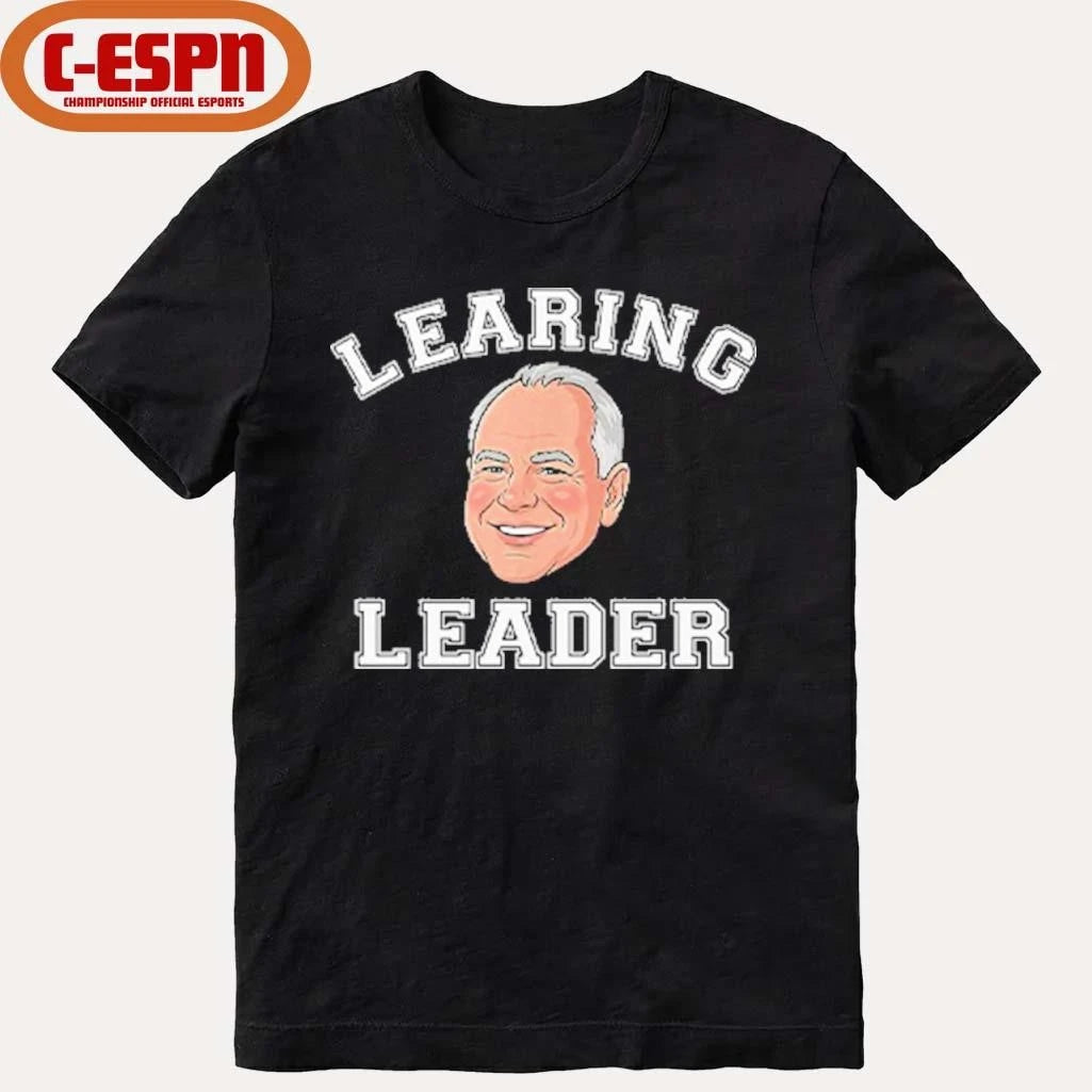 Official Learing Leader Tim Walz T-Shirt
