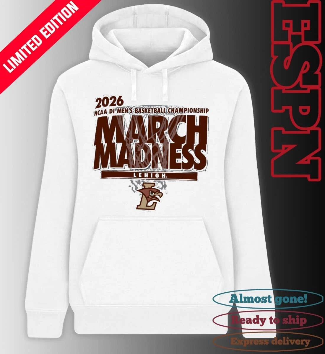 Official Lehigh Men’s Basketball Single Team NCAA March Madness Shirt