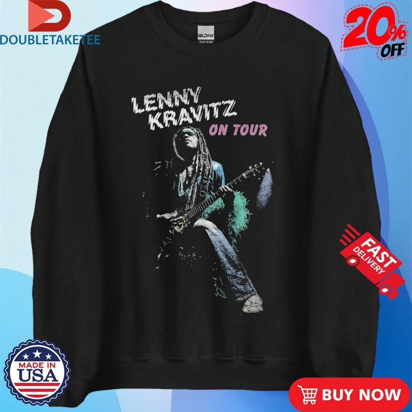 Official Lenny Kravitz On Tour Photo Shirts