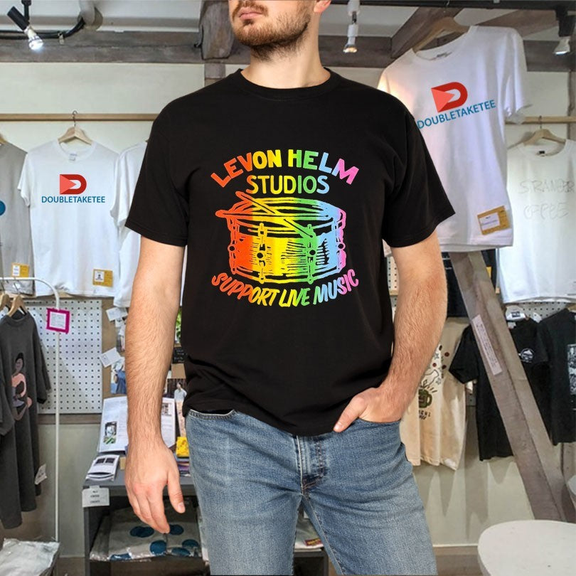 Official Levon Helm Studios Support Live Music Pride Shirts