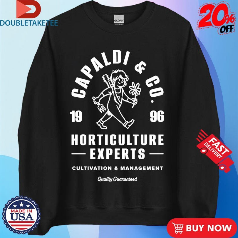 Official Lewis Capaldi Capaldi And Co Horticulture Experts Cultivation &amp; Management Shirts