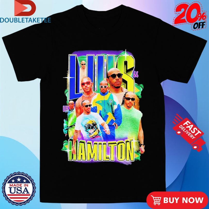 Official Lewis Hamilton Formula 1 Brazil GP 2025 Shirts
