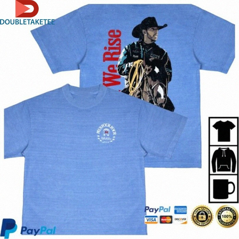 Official Lewis Hamilton Plus 44 Still We Rise Cowboy Shirts