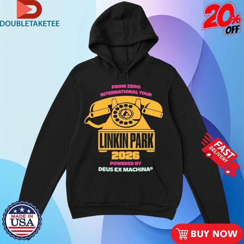 Official Linkin Park From Zero International Tour 2026 Deus Ex Machina Shirts