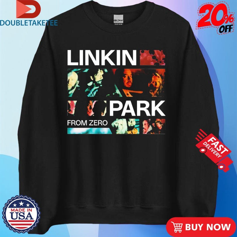 Official Linkin Park From Zero Photo Grid Shirts
