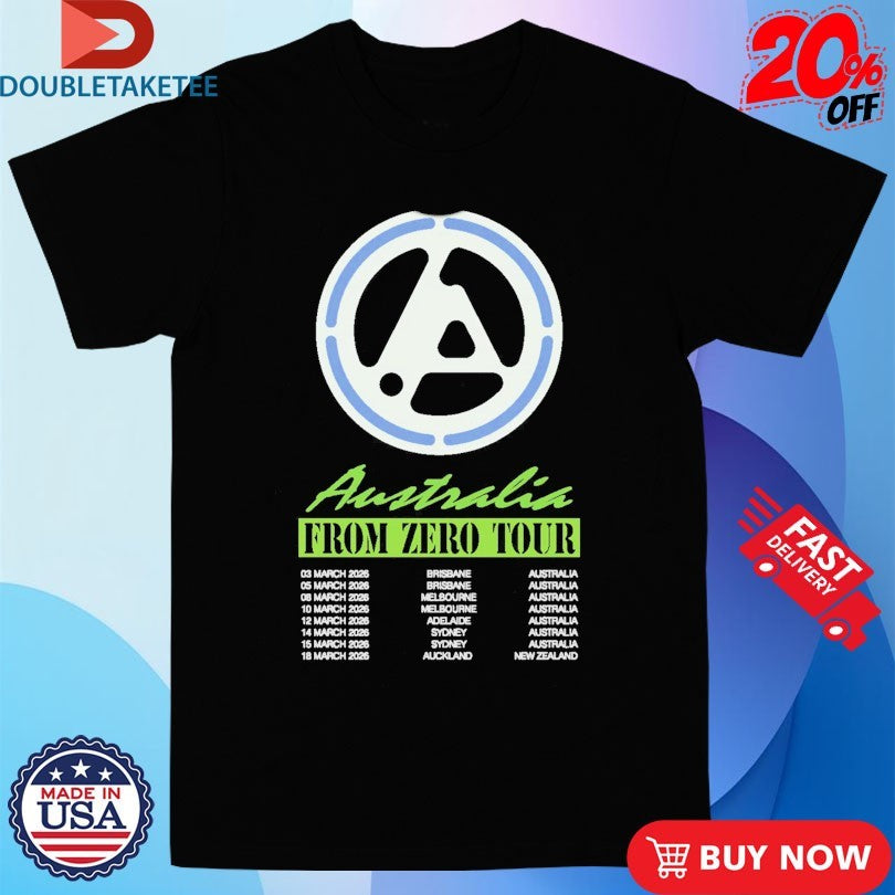 Official Linkin Park From Zero Tour 2026 Dates Australia Deus Shirts