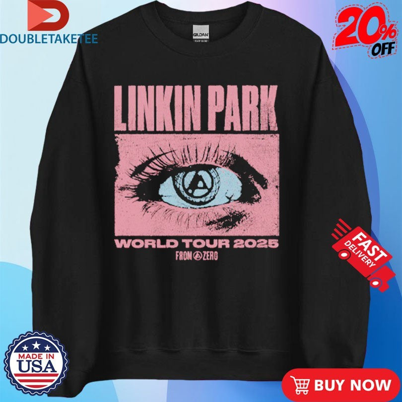 Official Linkin Park From Zero World Tour 2025 Eye Shirts