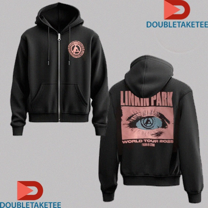 Official Linkin Park From Zero World Tour 2025 The Eyes Logo Shirts