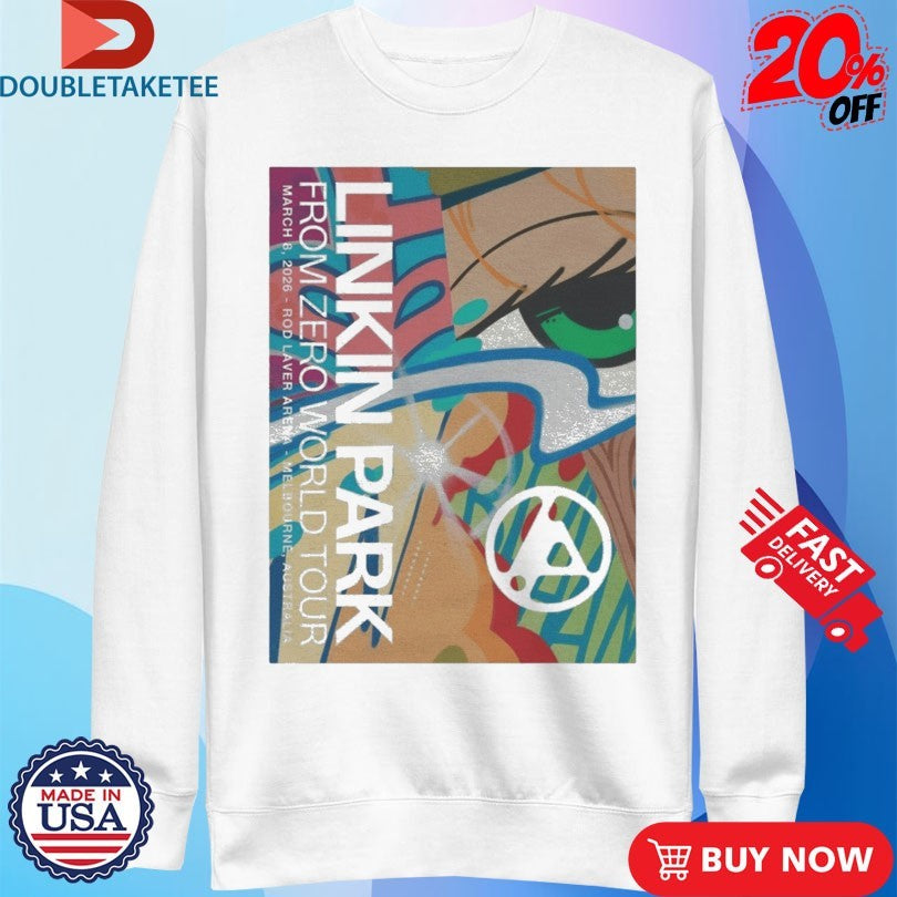 Official Linkin Park From Zero World Tour 2026 Melbourne Shirts