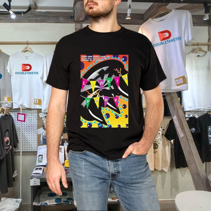 Official Linkin Park Parque De La Ciudad Buenos Aires Oct 31 2025 Tour Shirts