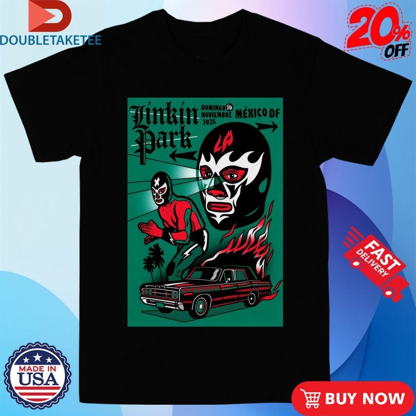 Official Linkin Park Show At Corona Capital On Nov 16 2025 Shirts
