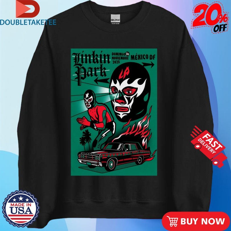 Official Linkin Park Show At Corona Capital On Nov 16 2025 Shirts