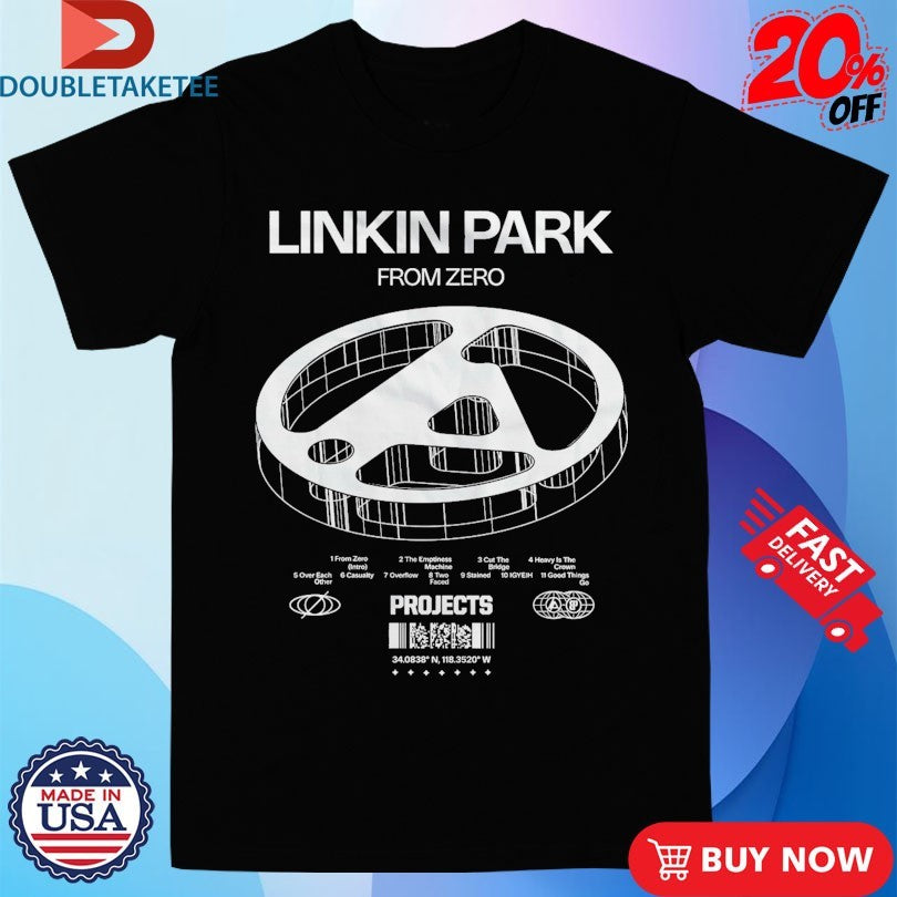 Official Linkin Park X Brooklyn Projects Linkin Park From Zero Shirts