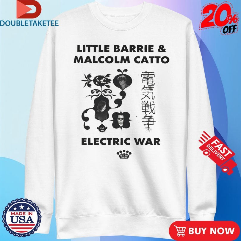 Official Little Barrie And Malcolm Catto Electric War Shirts