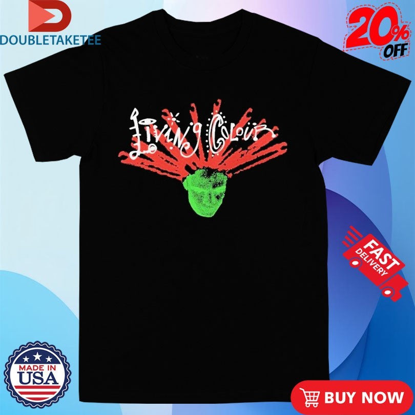 Official Living Colour Ray Head Simple Shirts