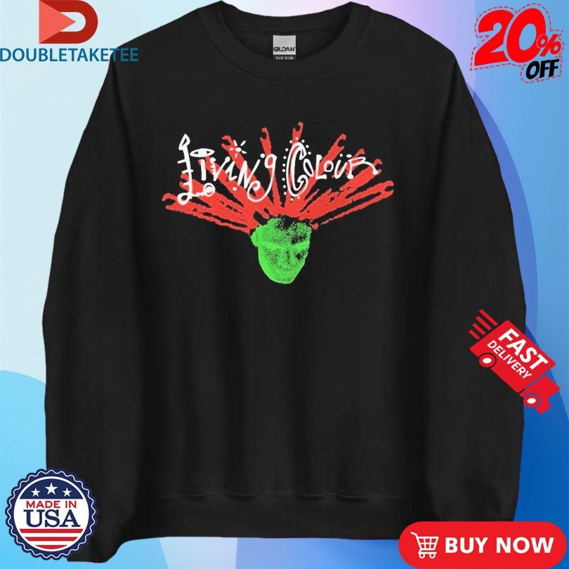 Official Living Colour Ray Head Simple Shirts