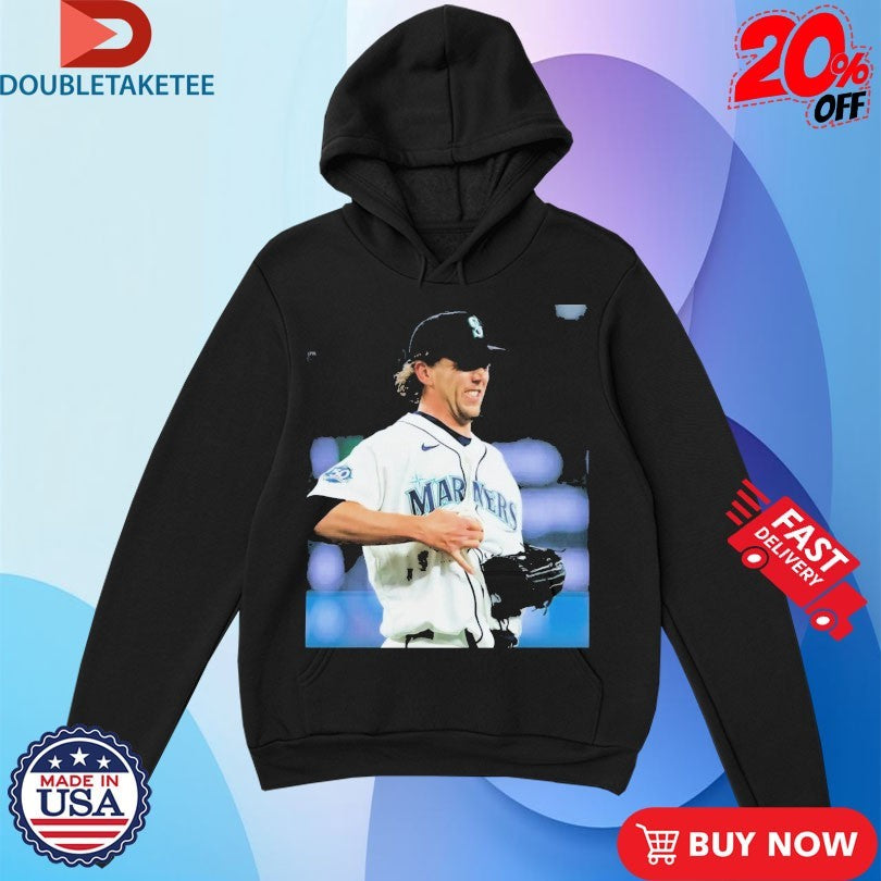 Logan Gilbert Seattle Mariners Catch Ball In Shirts