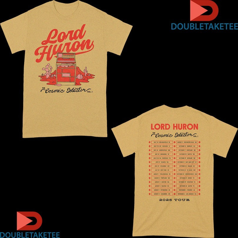 Official Lord Huron The Cosmic Selector Tour 2025 Dates Shirts