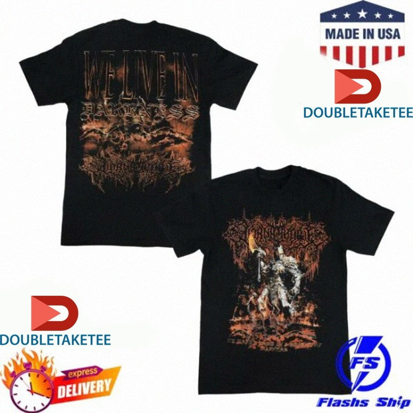 Official Lorna Shore Live In Darkness Knight Shirts