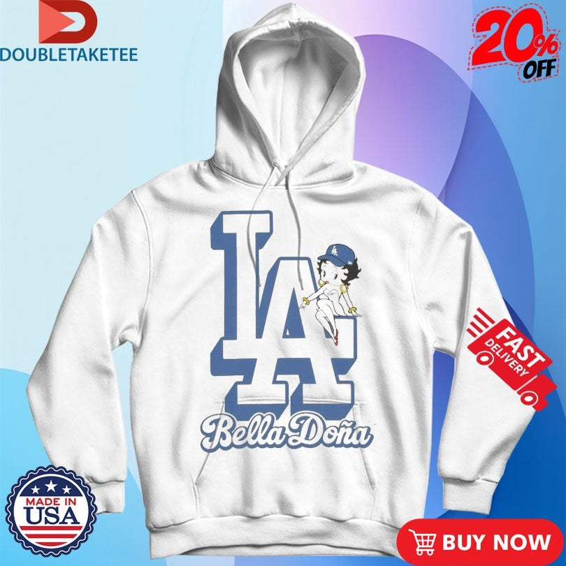 Official Los Angeles Dodgers Bella Doña x Betty Boop Shirts