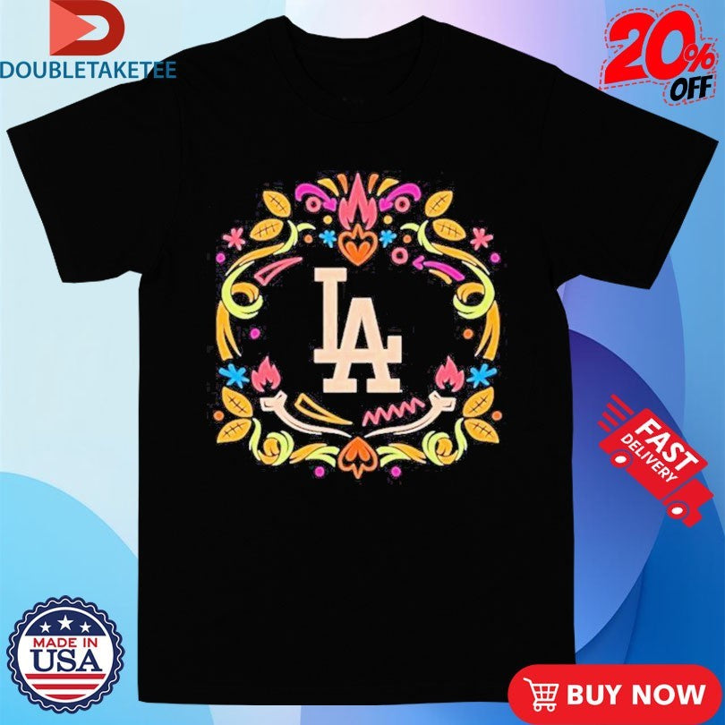 Official Los Angeles Dodgers Dia De Los Muertos Mlb Celebration 2025 Shirts