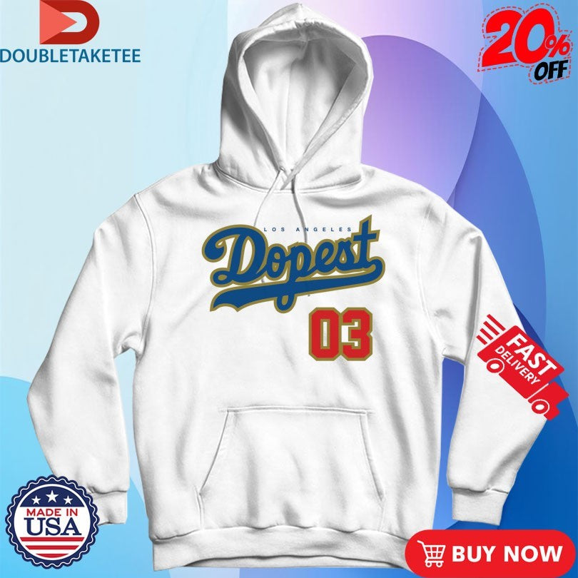 Official Los Angeles Dodgers Dopest 03 Streetwise Shirts