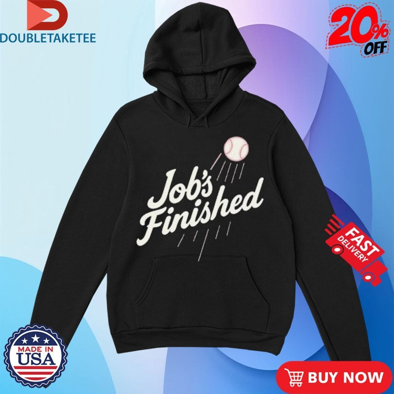 Official Los Angeles Dodgers Job’s Finished Back To Back Champions Shirts