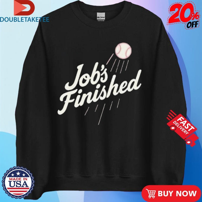 Official Los Angeles Dodgers Job’s Finished Back To Back Champions Shirts