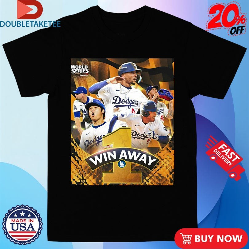 Official Los Angeles Dodgers Win Away World Series 2025 MLB Shirts