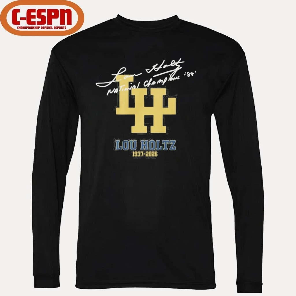 Official Lou Holtz 1937-2026 Logo Shirt