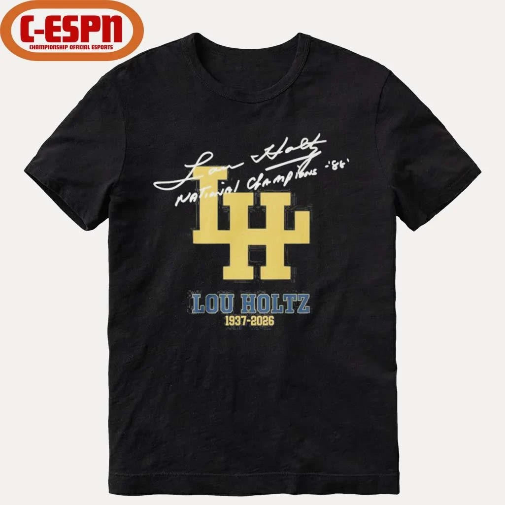 Official Lou Holtz 1937-2026 Logo Shirt