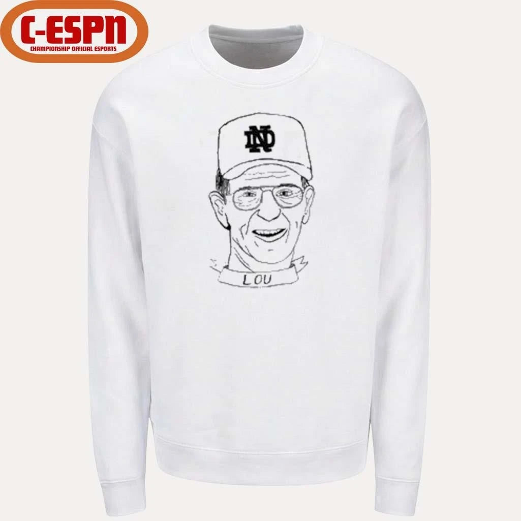Official Lou Holtz Hat Nd Lou Holtz Hat And Glasses T-Shirt